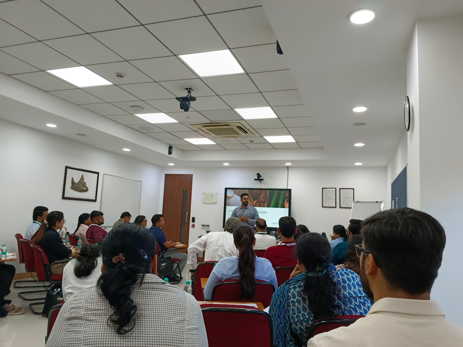 Participants during an expert session in the lecture hall
