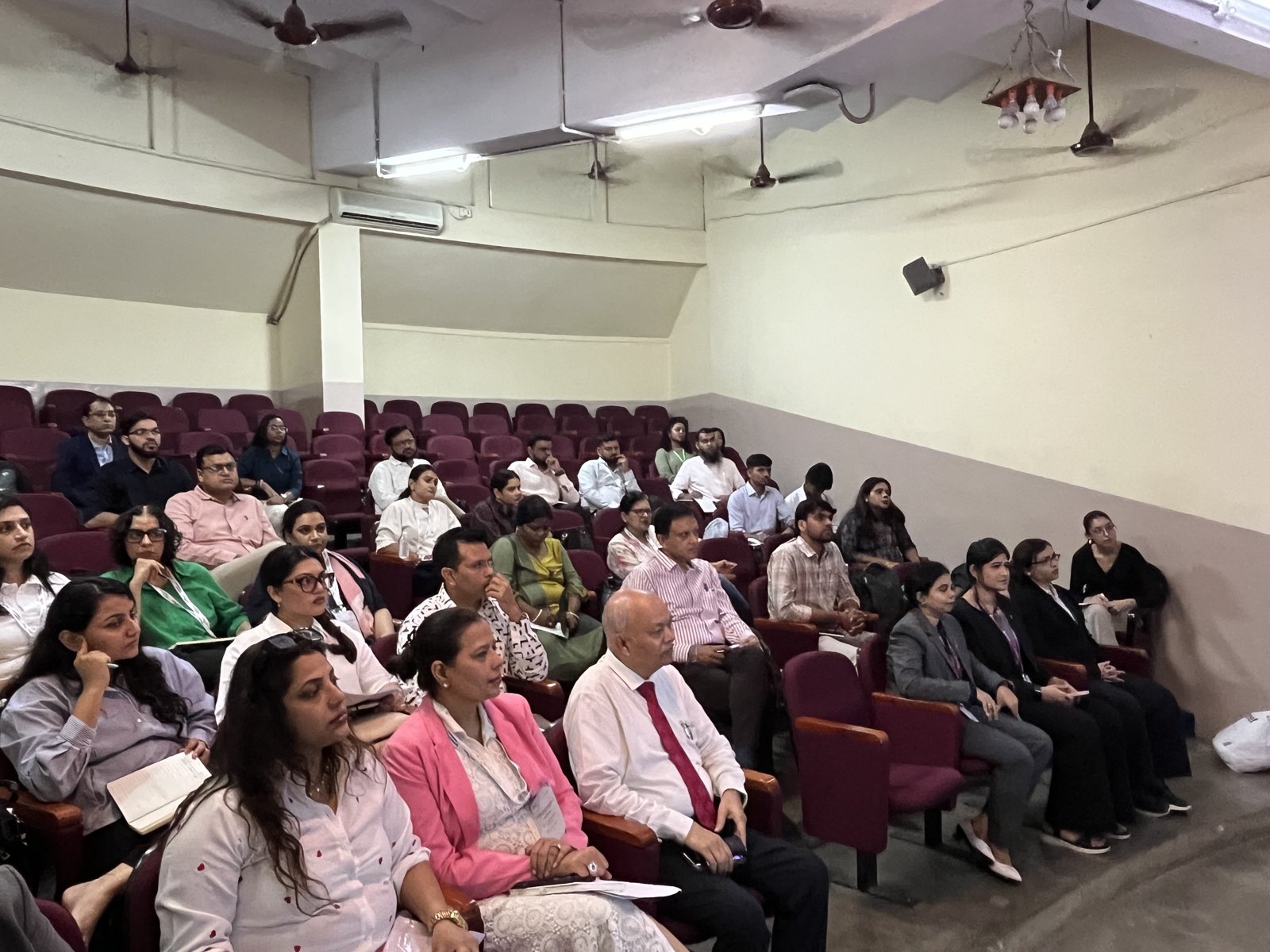 Participants during an expert session
