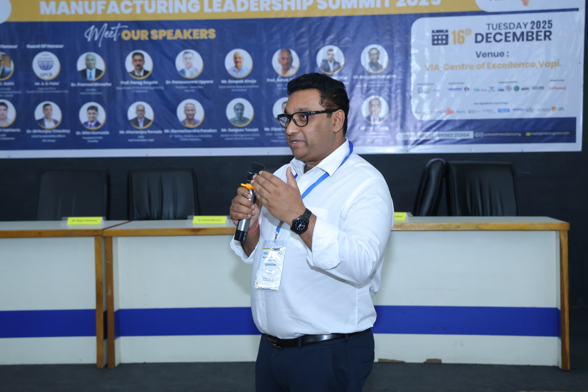 Manufacturing Leadership Summit 2025 in Vapi, 16 December 2025: event photograph 29