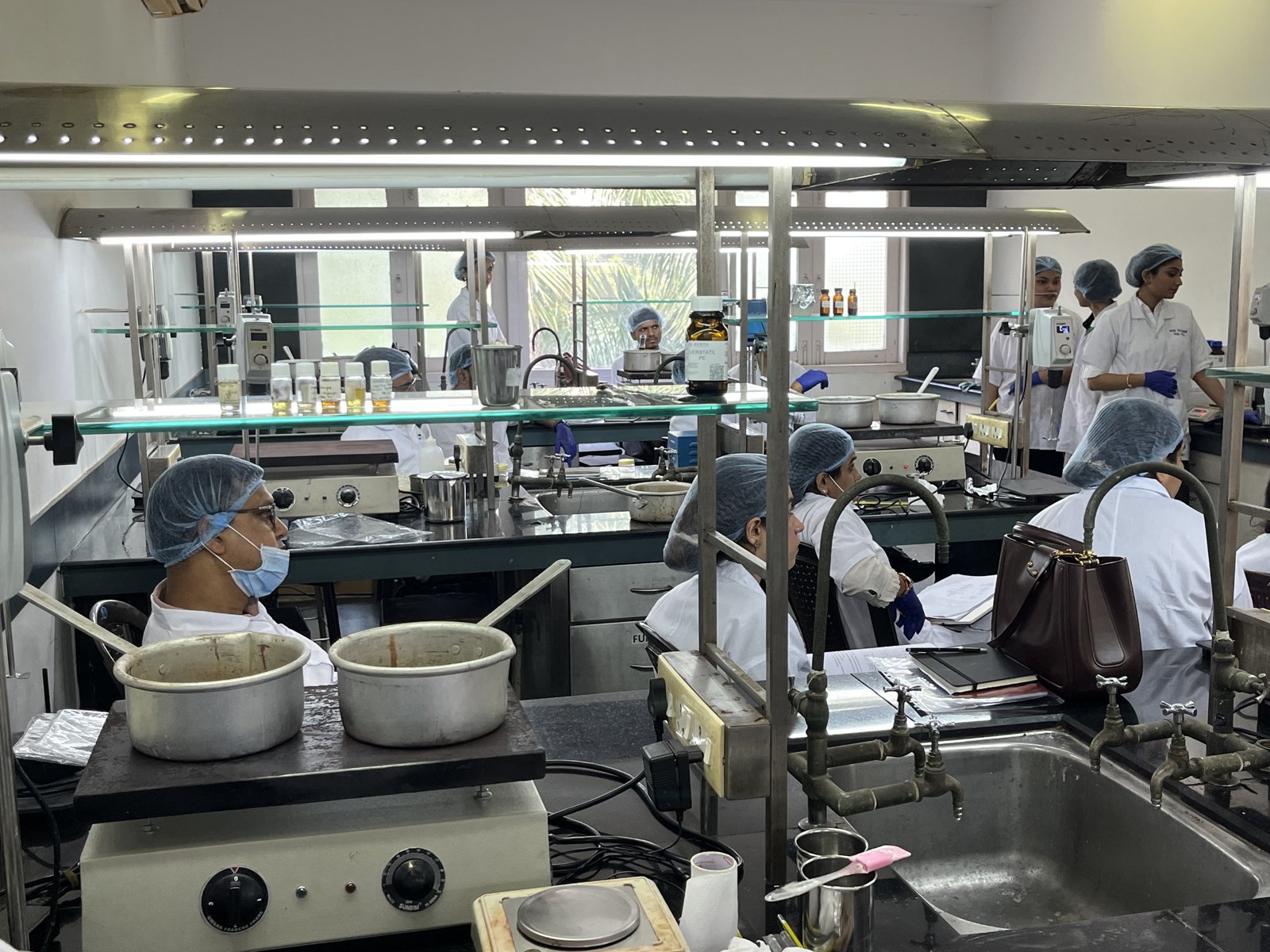 Inside the formulation laboratory
