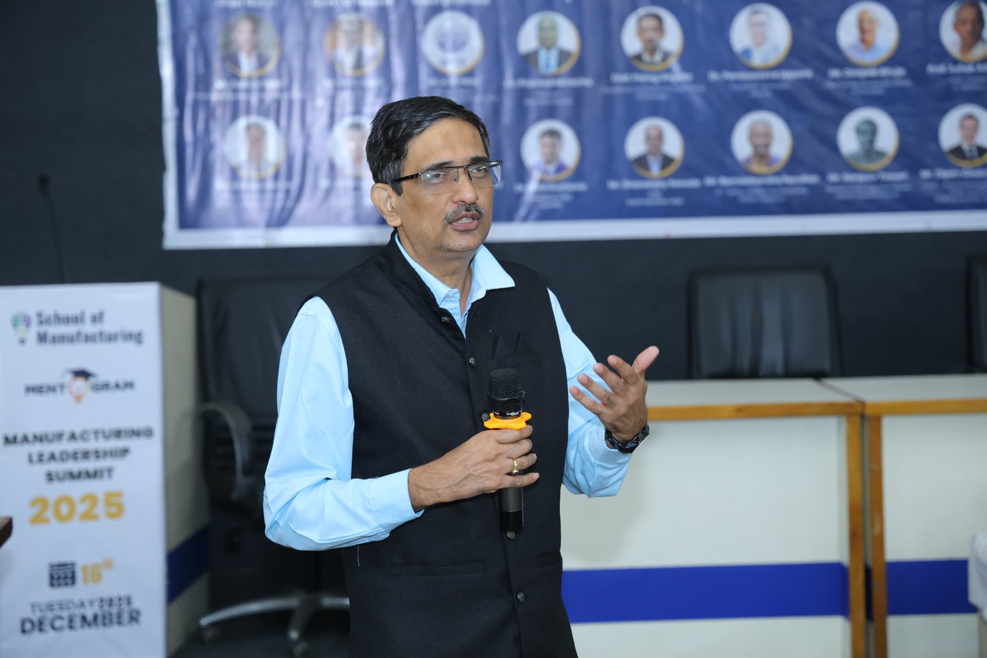 Manufacturing Leadership Summit 2025 in Vapi, 16 December 2025: event photograph 15