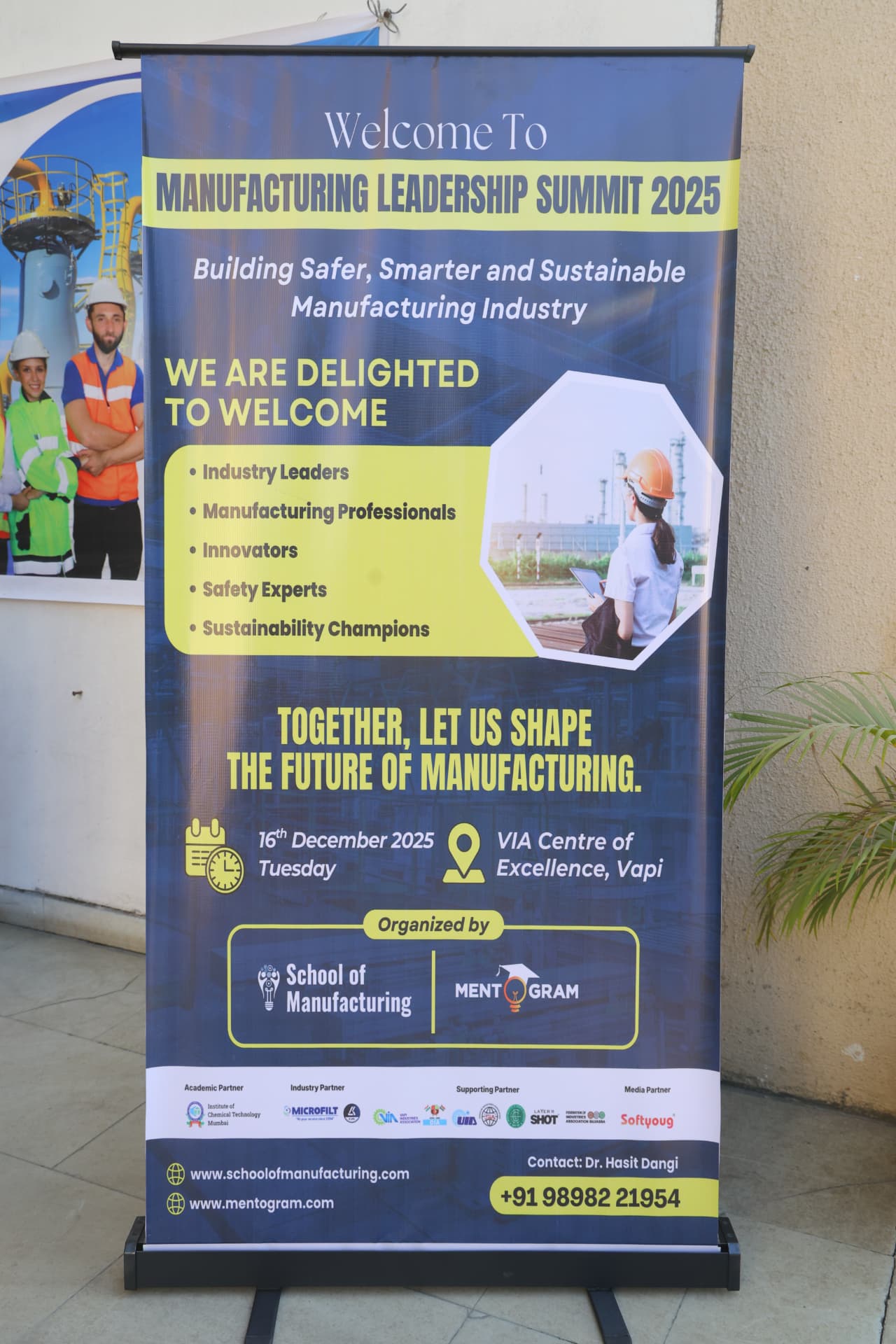 Manufacturing Leadership Summit 2025 in Vapi, 16 December 2025: event photograph 2
