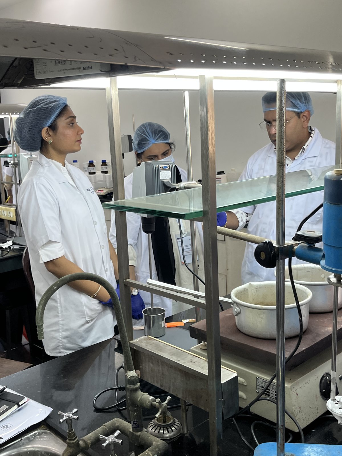 Guided laboratory demonstration