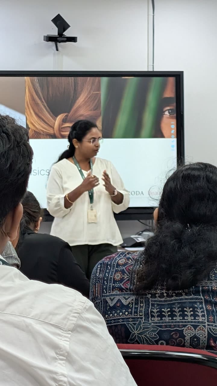 Speaker session with participants