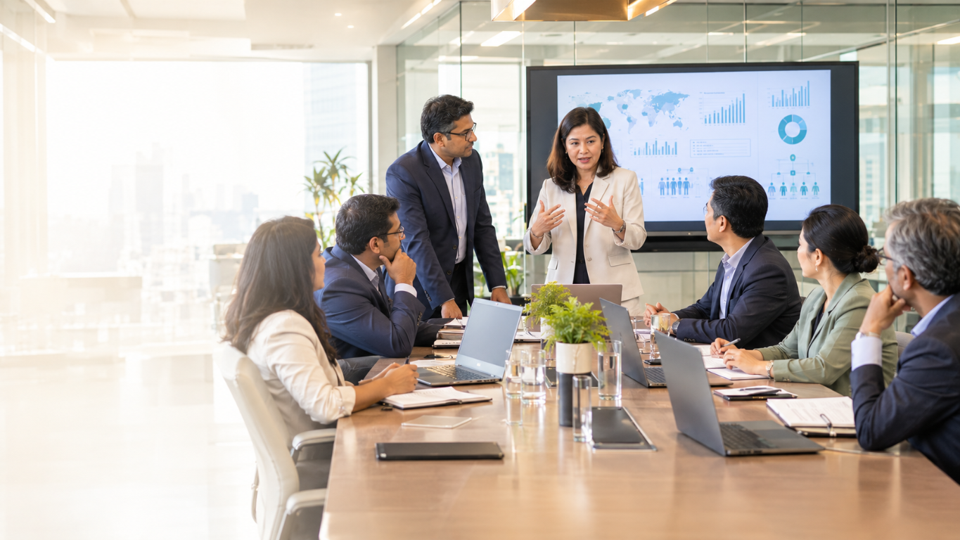 Leadership at Scale — fragrance and flavour programme