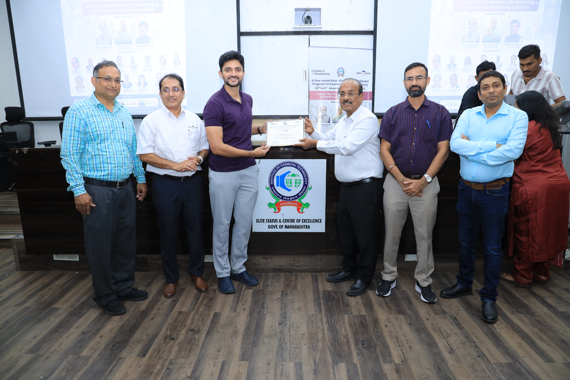 Certificate Ceremony