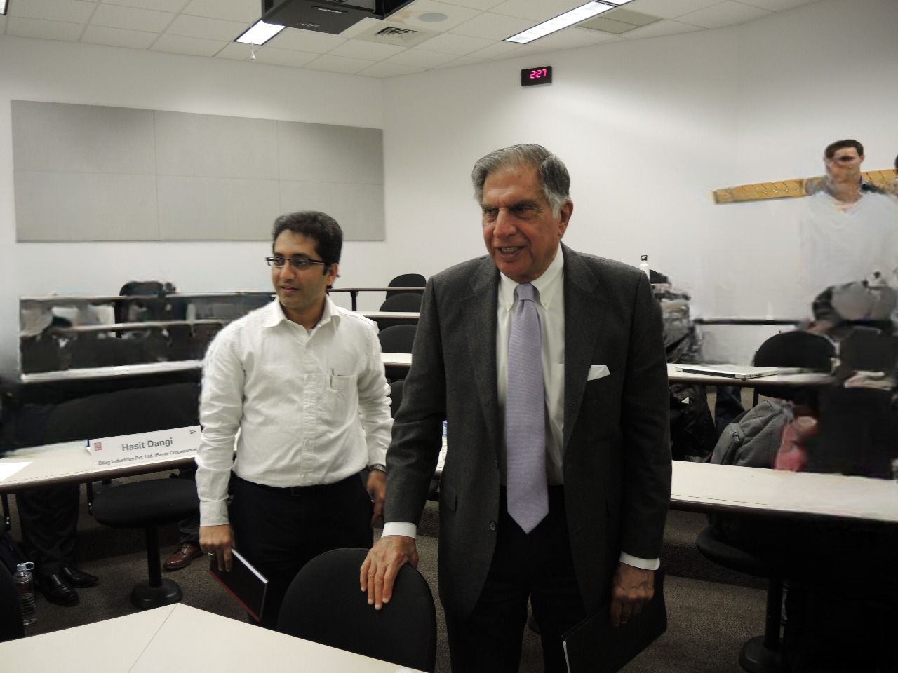 School of Manufacturing founder meets Shri Ratan Tata